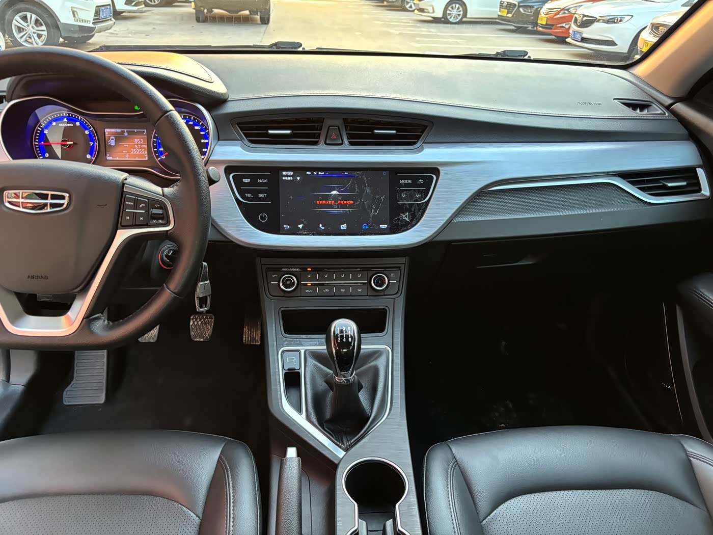 Geely Vision 1.5 л 2021 г. Белый, пробег 35000 км
