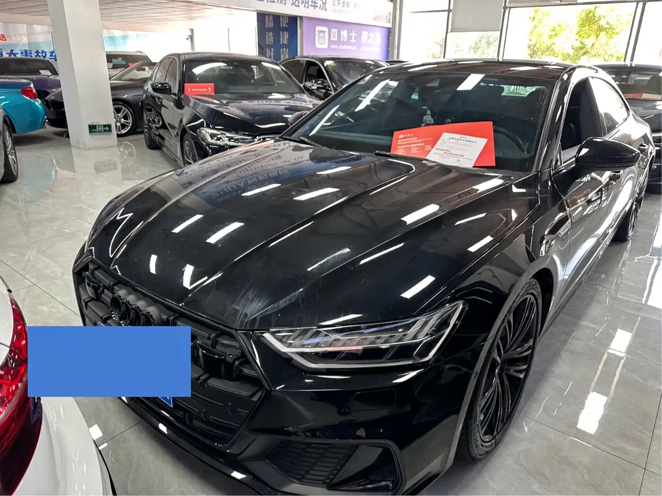 奥迪A7L 2022款 55 TFSI quattro S-line 境远型流晶套装 2023