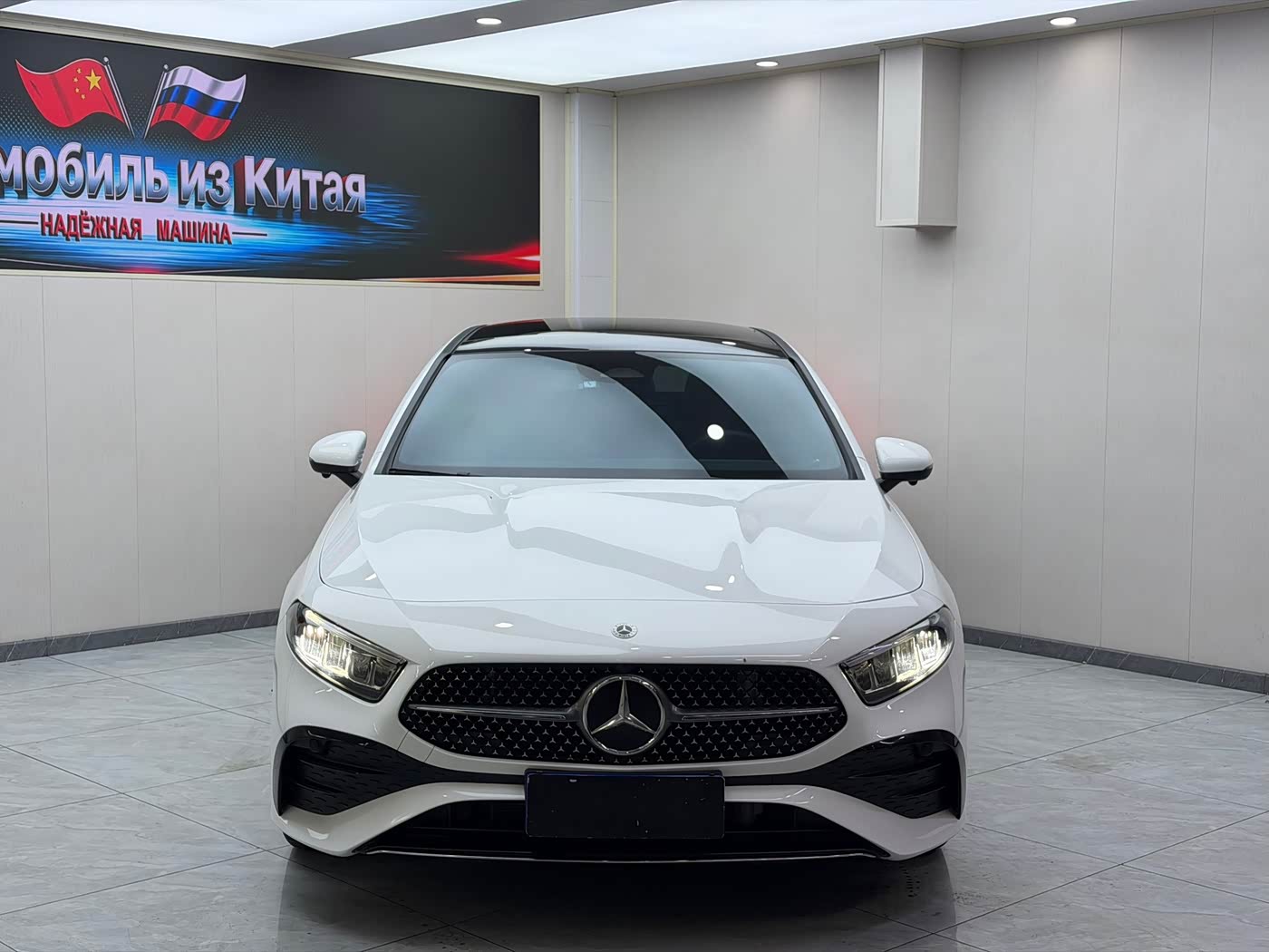 Mercedes-Benz A-Class 1.3 л 2024 г. Белый, пробег 20600 км