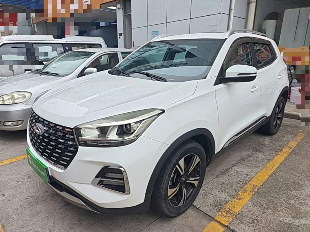 CHERY Tiggo 5x 1.5 л 2021 г. Белый, пробег 28100 км