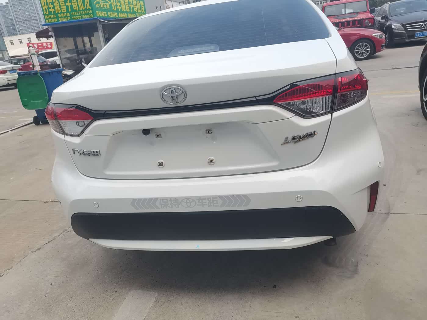 Toyota Levin 1.5 л 2022 г. Белый, пробег 40000 км