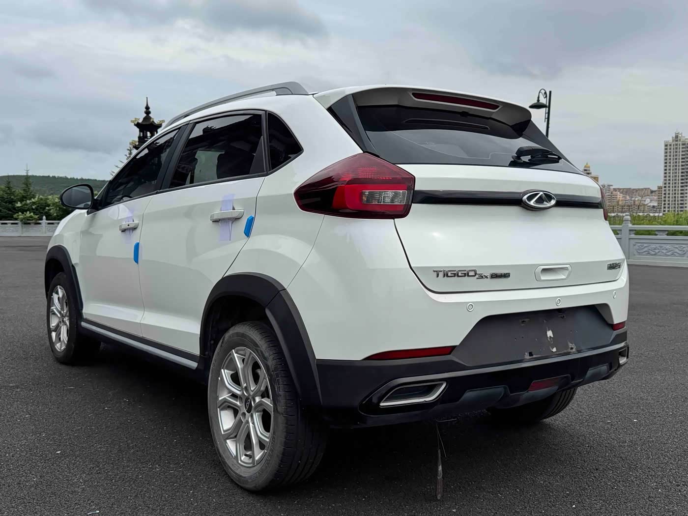CHERY Tiggo 3x 1.5 л 2022 г. Белый, пробег 34000 км