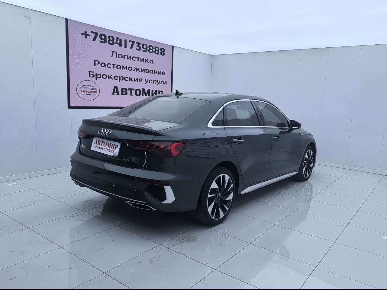 Audi A3 1.4 л 2022 г. Чёрный, пробег 27000 км