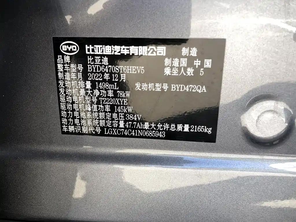 BYD SONGJIANG NEW ENERGY