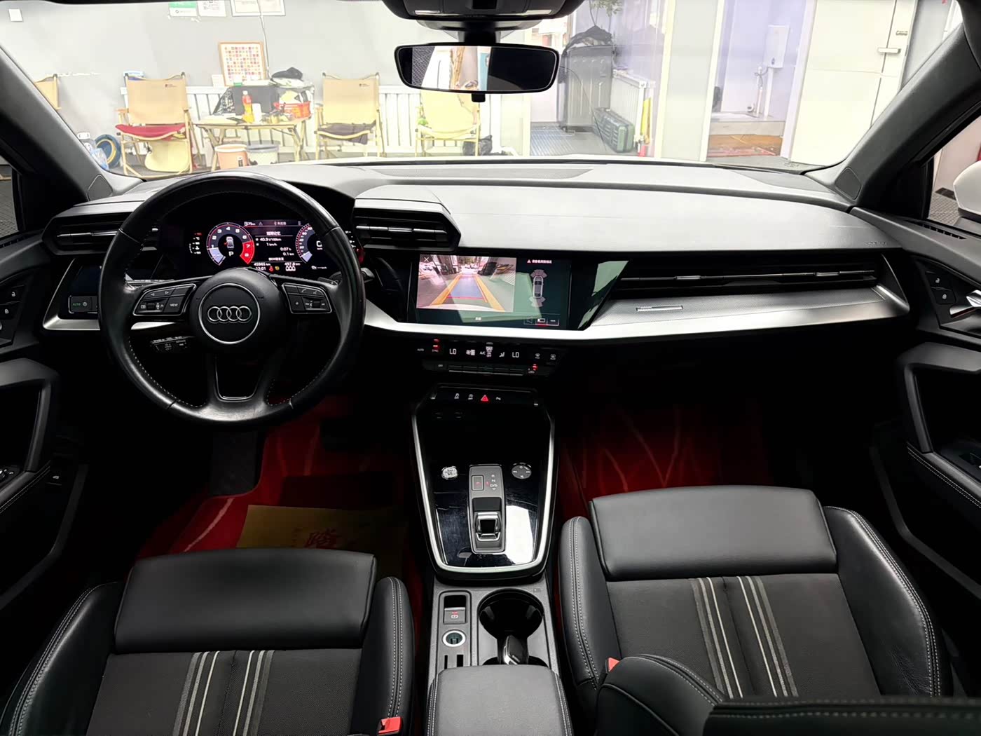 Audi A3 1.4 л 2022 г. Белый, пробег 45900 км
