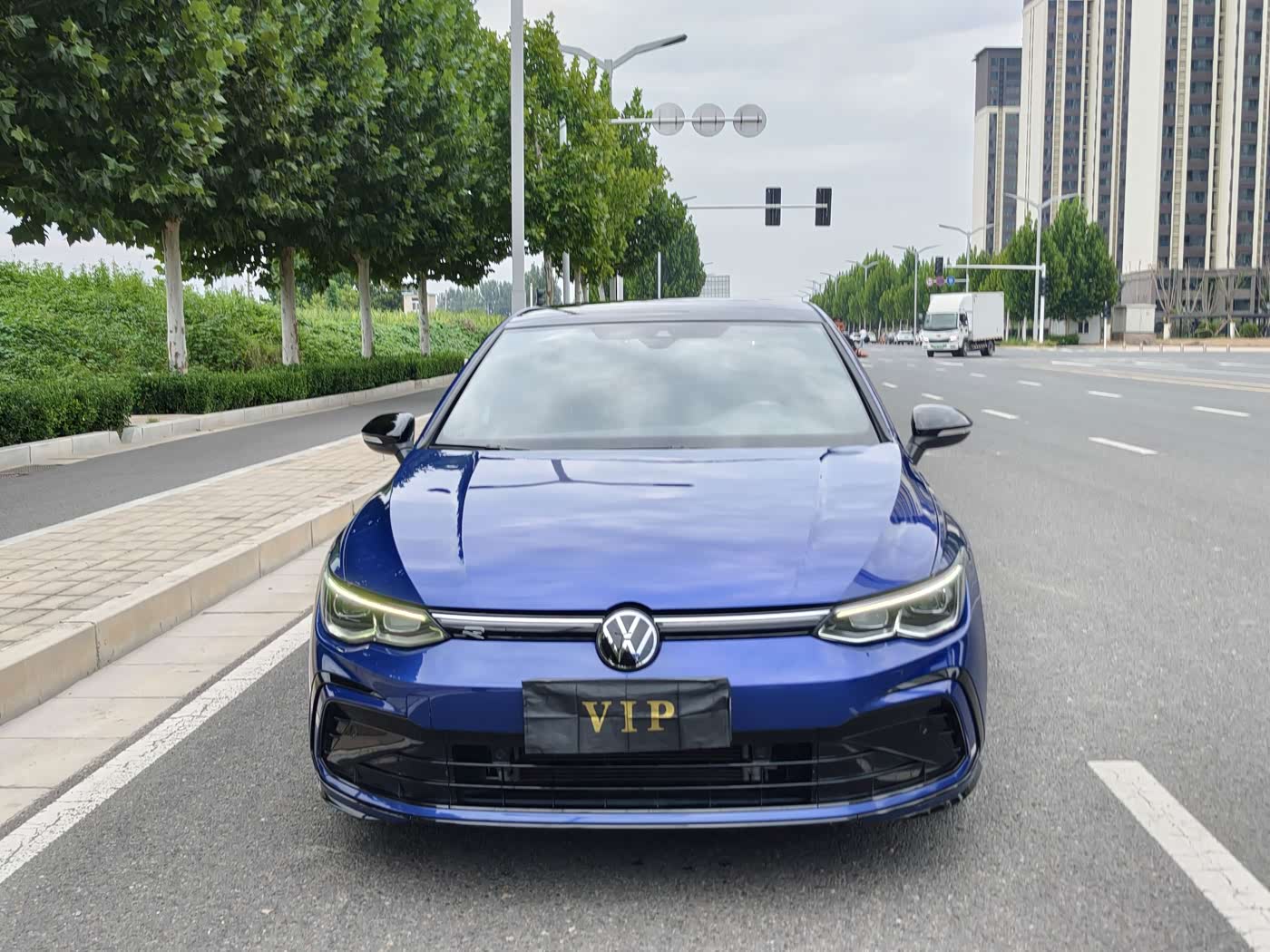 Volkswagen Golf 1.4 л 2021 г. Голубой, пробег 30000 км