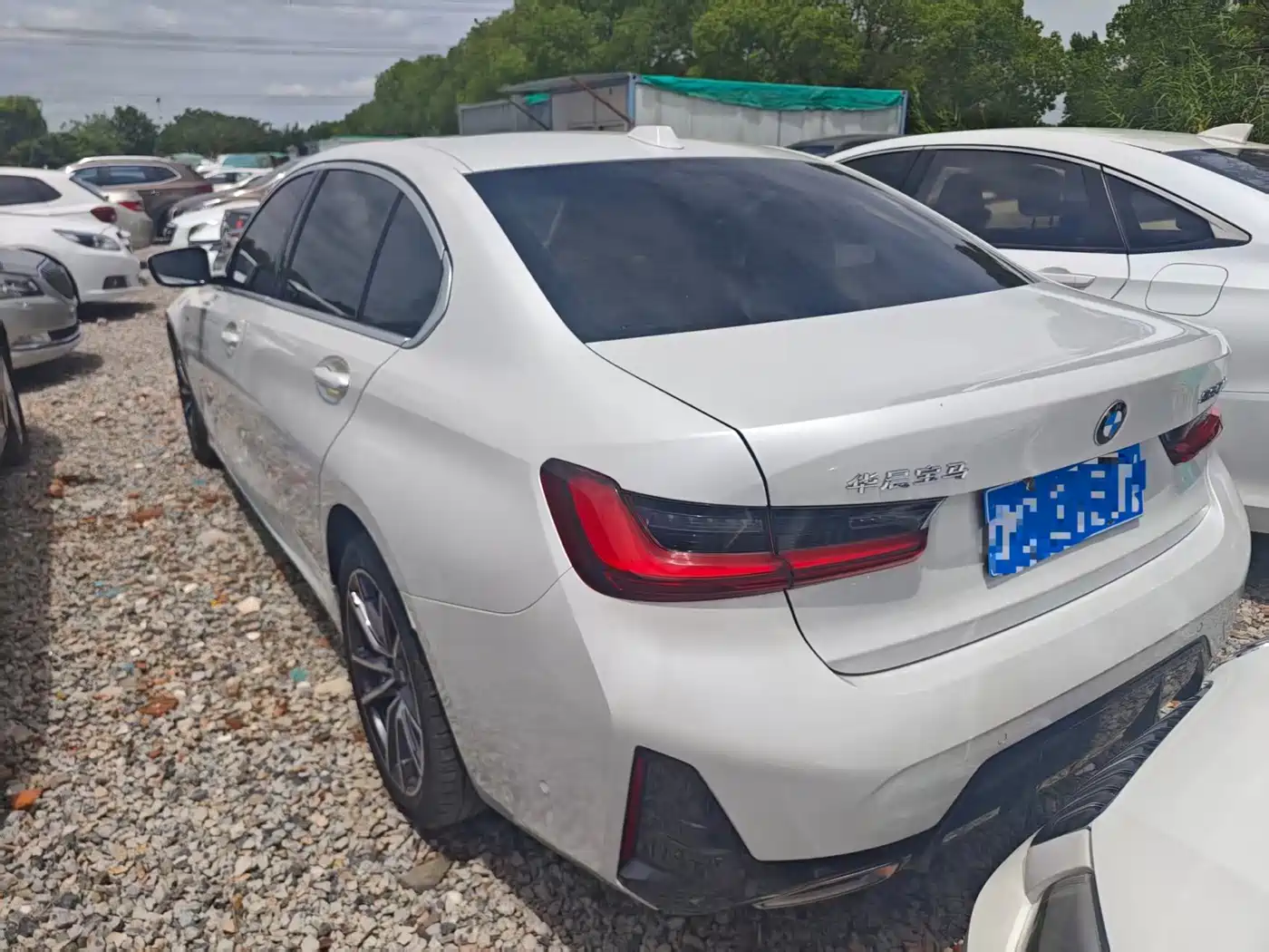 BMW 3 series 2022 Белый из Китая, фото 2