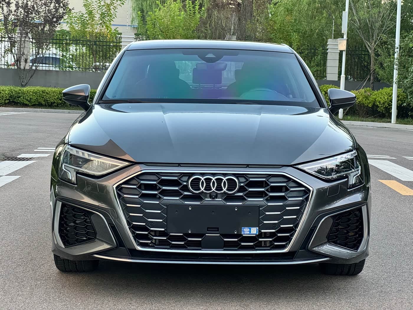 Audi A3 1.4 л 2023 г. Серебристо-серый, пробег 23000 км