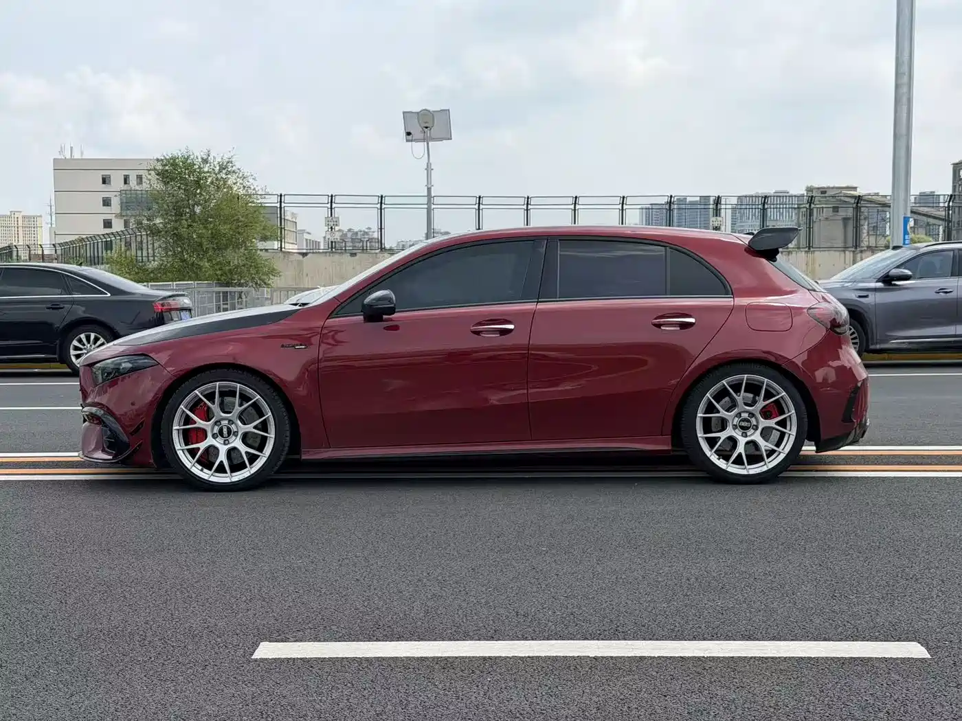 Mercedes-Benz A-class AMG 2020 Red/purple из Китая