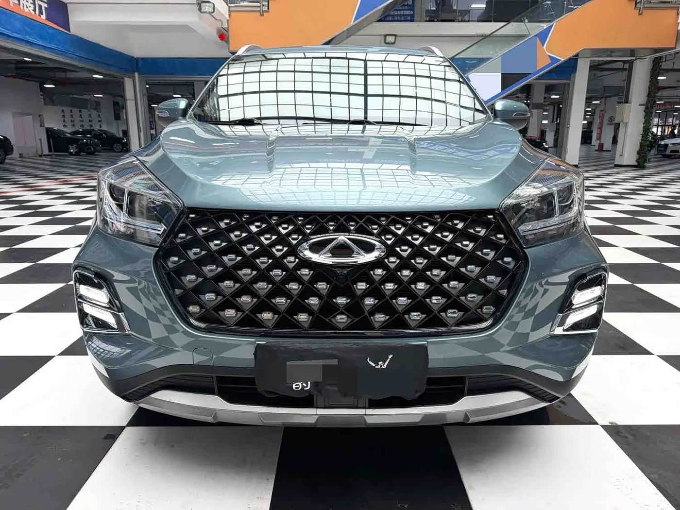CHERY Tiggo 5x 1.5 л 2023 г. Зелёный, пробег 29000 км