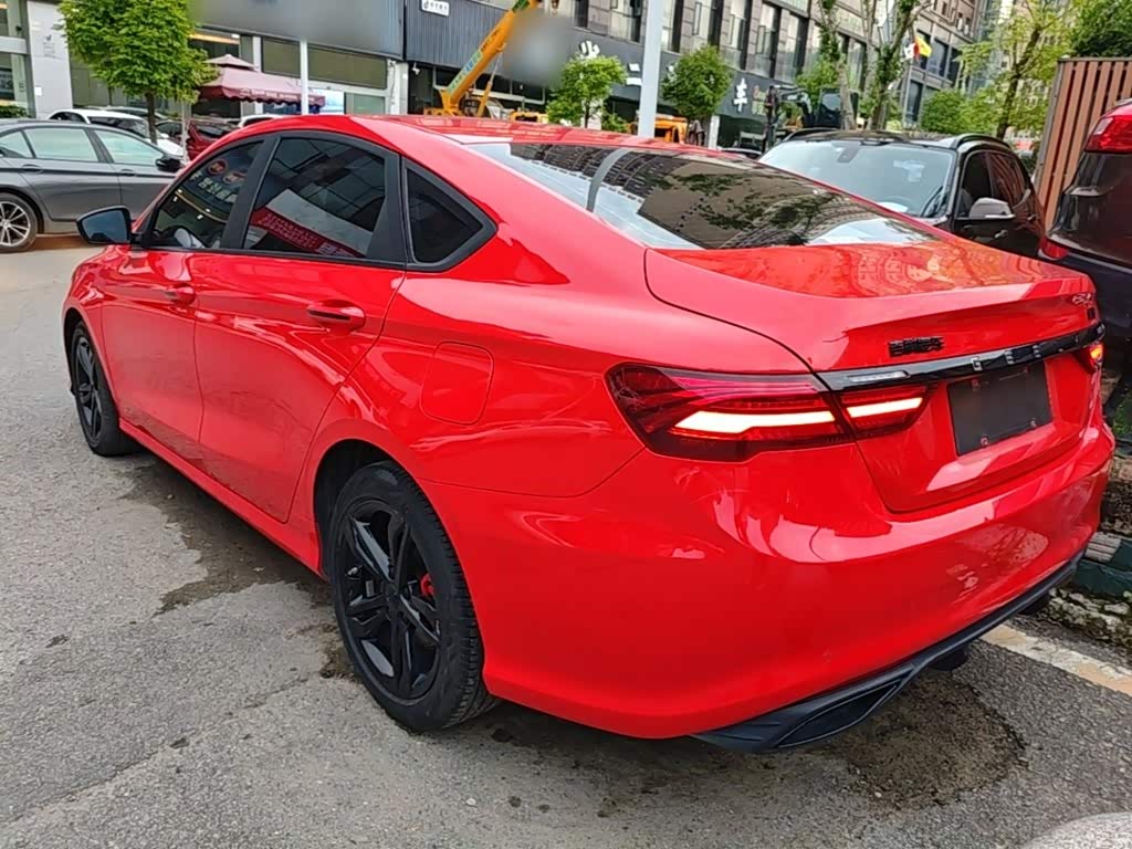Geely Binrui 1.4 л 2021 г. красный/фиолетовый, пробег 48099 км