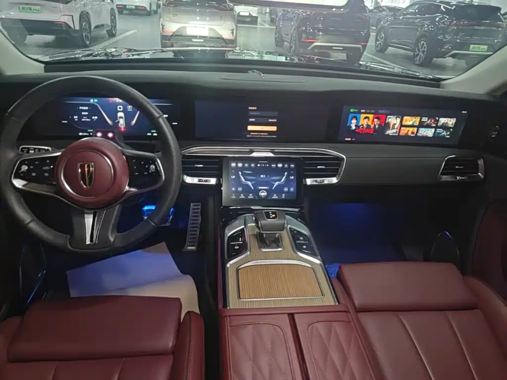 Hongqi E-HS9 2022 660km мест