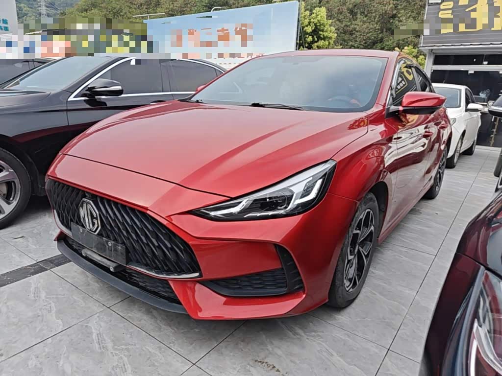 MG MG5 1.5 л 2021 г. красный/фиолетовый, пробег 37700 км