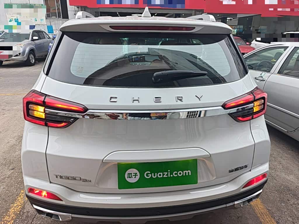 CHERY Tiggo 5x 1.5 л 2021 г. Белый, пробег 28100 км