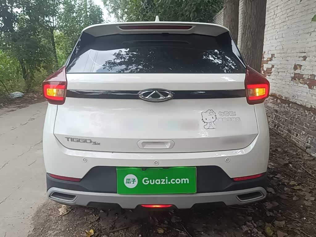 CHERY Tiggo 3x 1.5 л 2021 г. Белый, пробег 29400 км