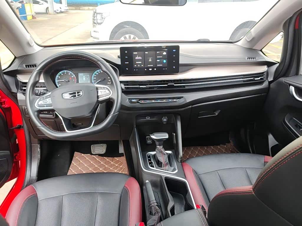 Geely Vision X3 1.5 л 2021 г. красный/фиолетовый, пробег 37000 км