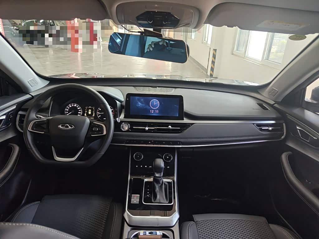 CHERY Tiggo 5x 1.5 л 2021 г. Серебристо-серый, пробег 32800 км