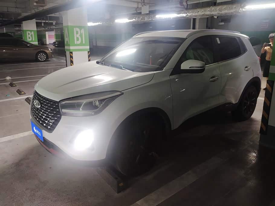 CHERY Tiggo 5x 1.5 л 2022 г. Белый, пробег 7100 км