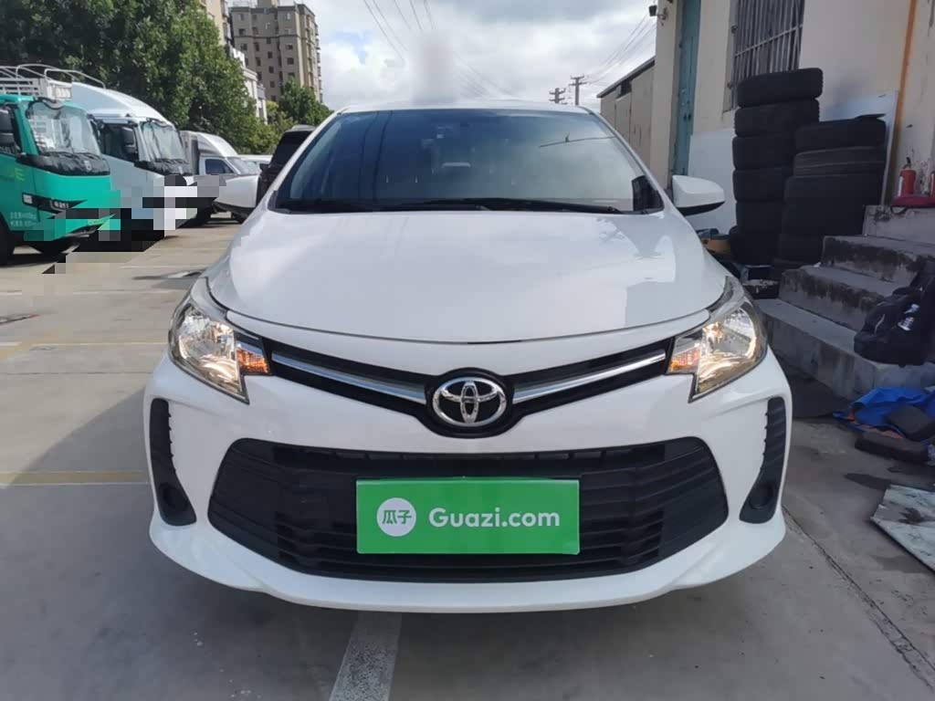 Toyota Vios 1.5 л 2021 г. Белый, пробег 26100 км