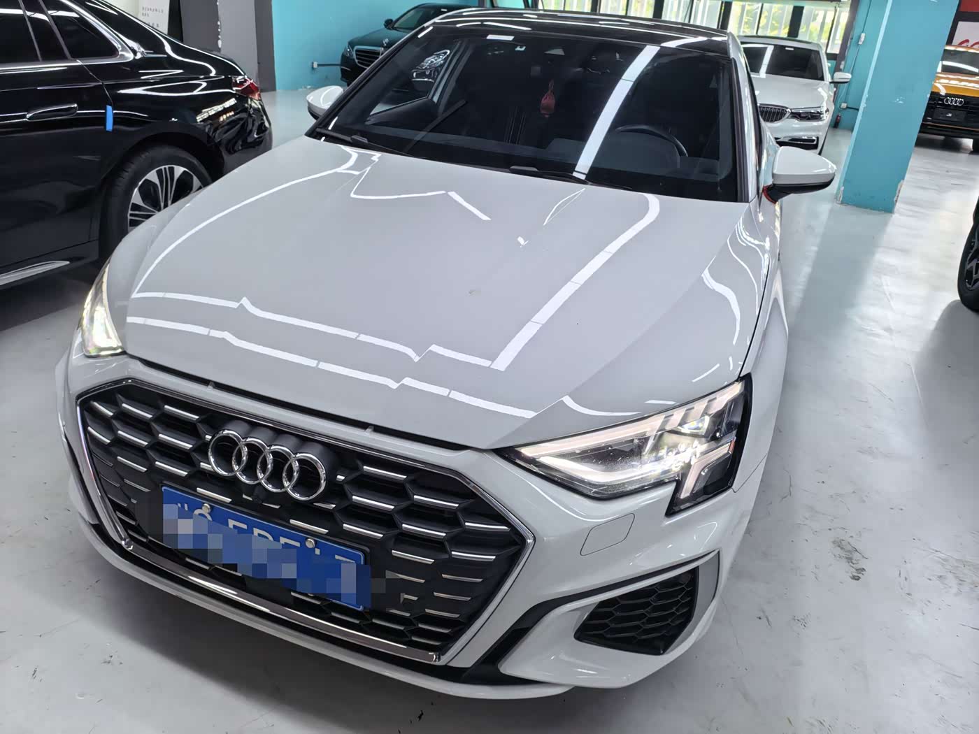 Audi A3 1.4 л 2022 г. Белый, пробег 20000 км