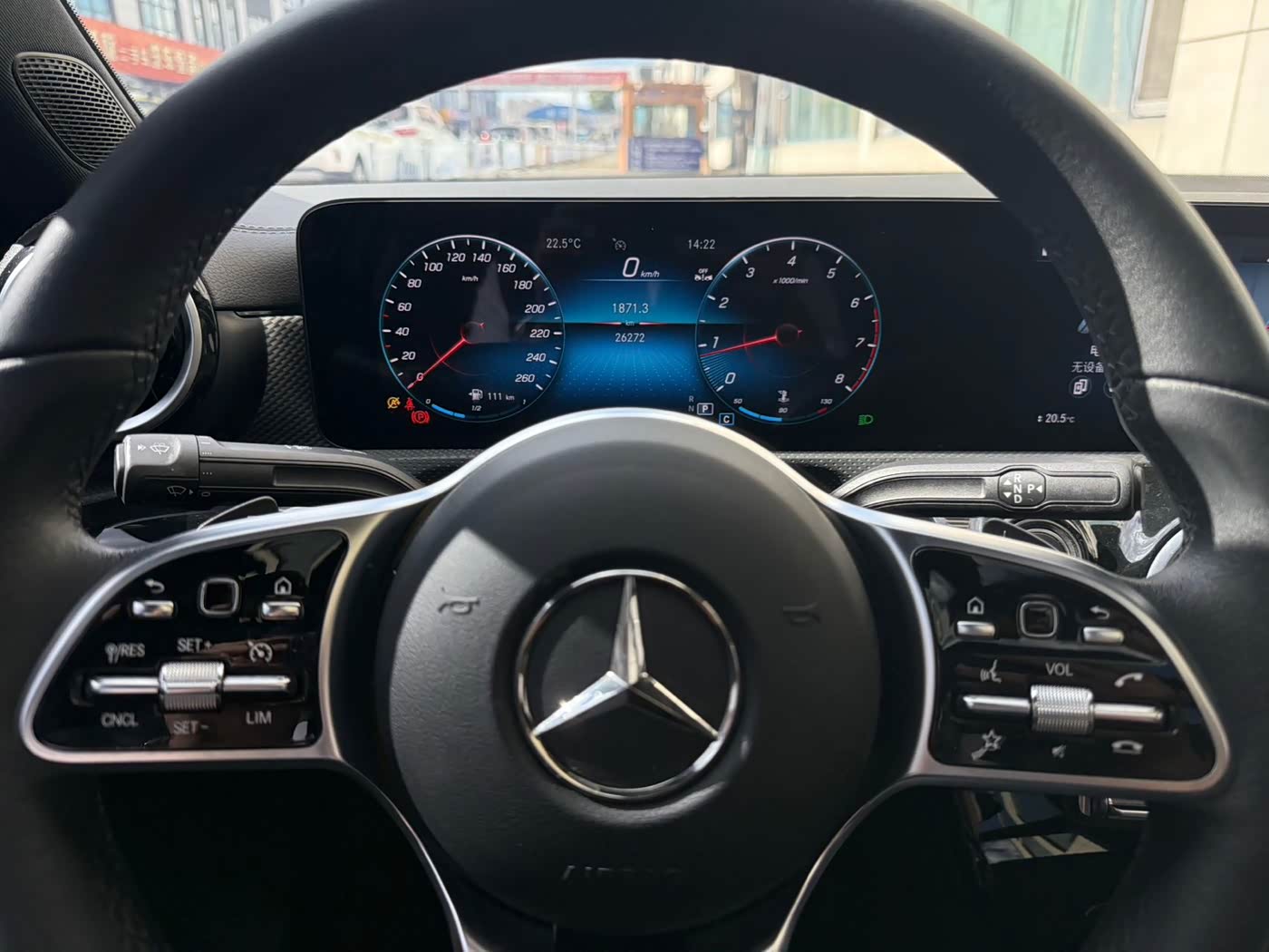 Mercedes-Benz A-Class 1.3 л 2022 г. Голубой, пробег 26000 км