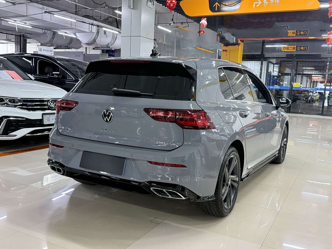 Volkswagen Golf 1.4 л 2022 г. Голубой, пробег 33000 км