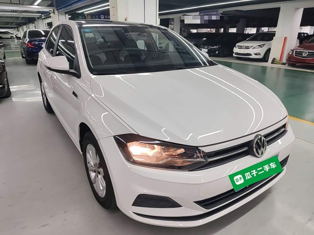 Volkswagen Polo 1.5 л 2021 г. Белый, пробег 44200 км