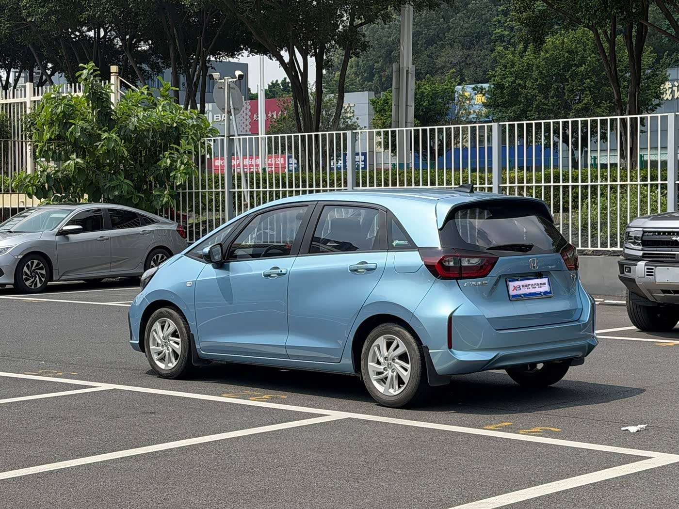 Honda Fit 1.5 л 2022 г. Голубой, пробег 22599 км