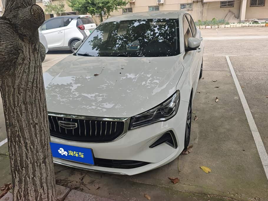 Geely Emgrand L 1.4 л 2023 г. Белый, пробег 26400 км