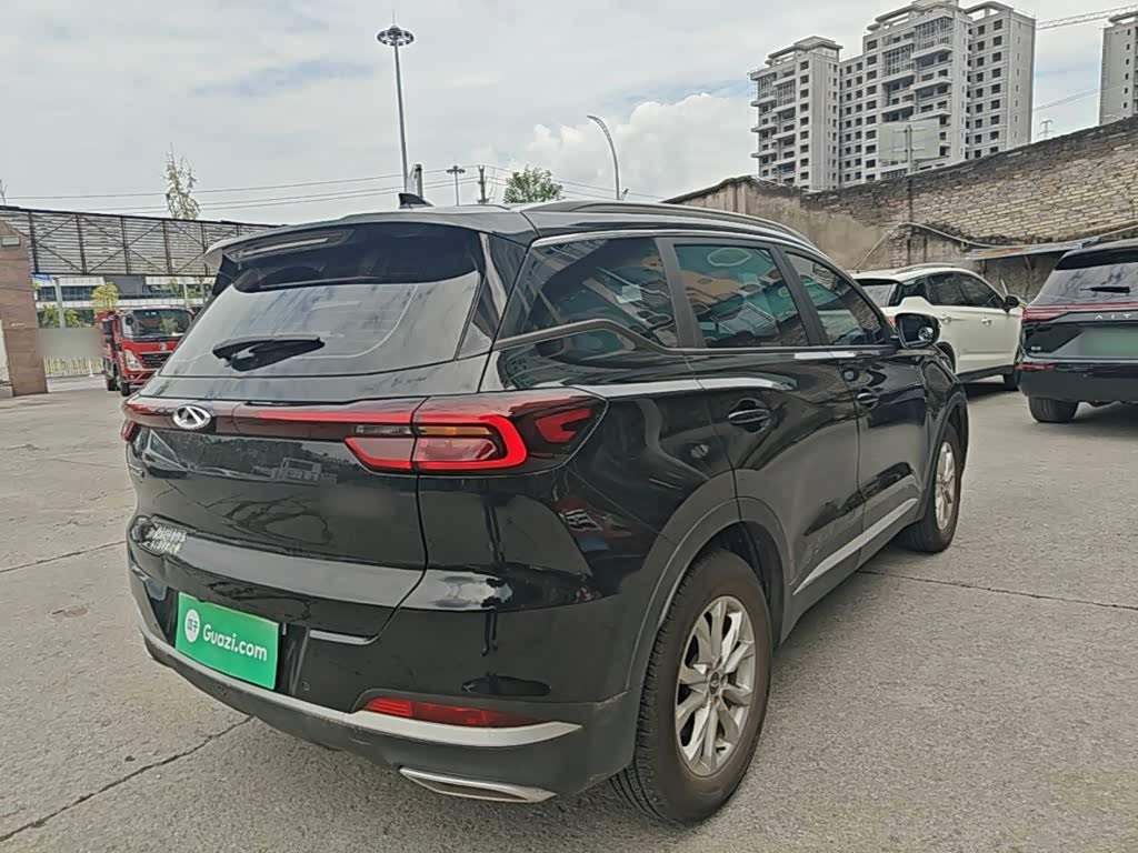 CHERY Tiggo 7 1.5 л 2025 г. Чёрный, пробег 5300 км