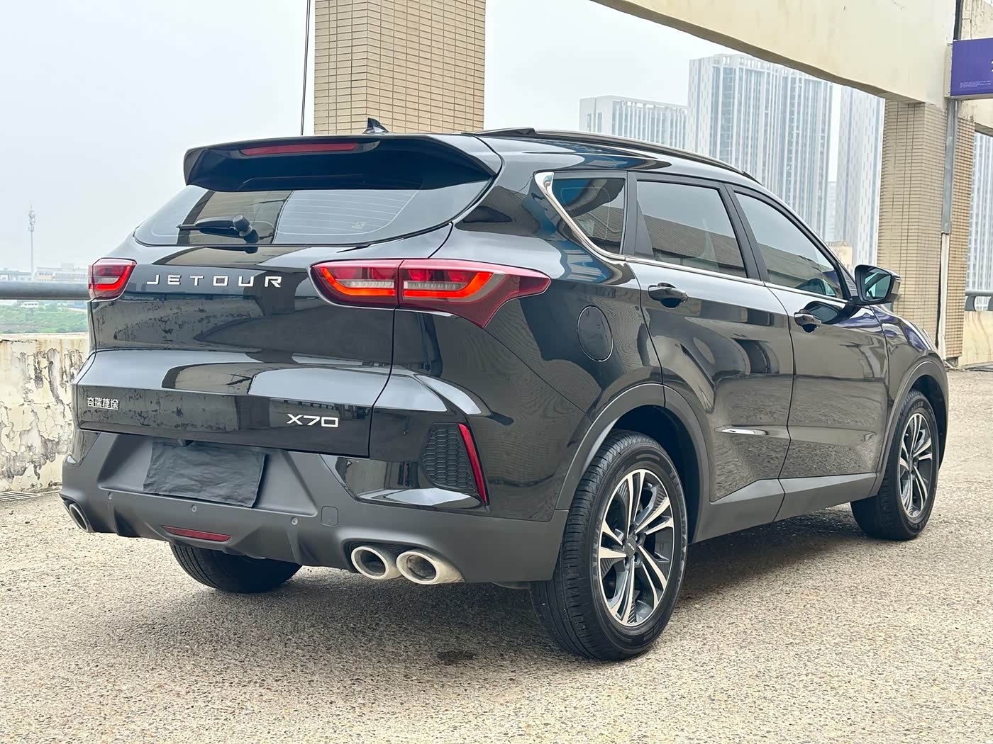 Jetour Jetour X70 1.5 л 2025 г. Чёрный, пробег 3000 км