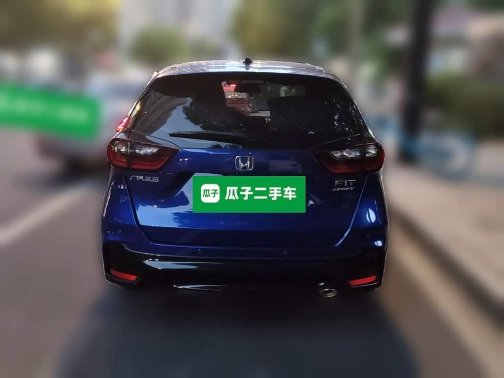 Honda Fit 1.5 л 2023 г. Голубой, пробег 29400 км