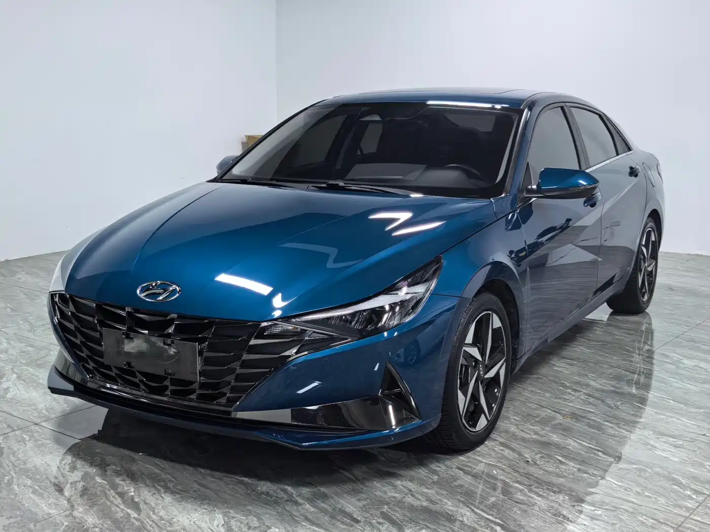 Hyundai Elantra 2021 Синий из Китая, фото 3