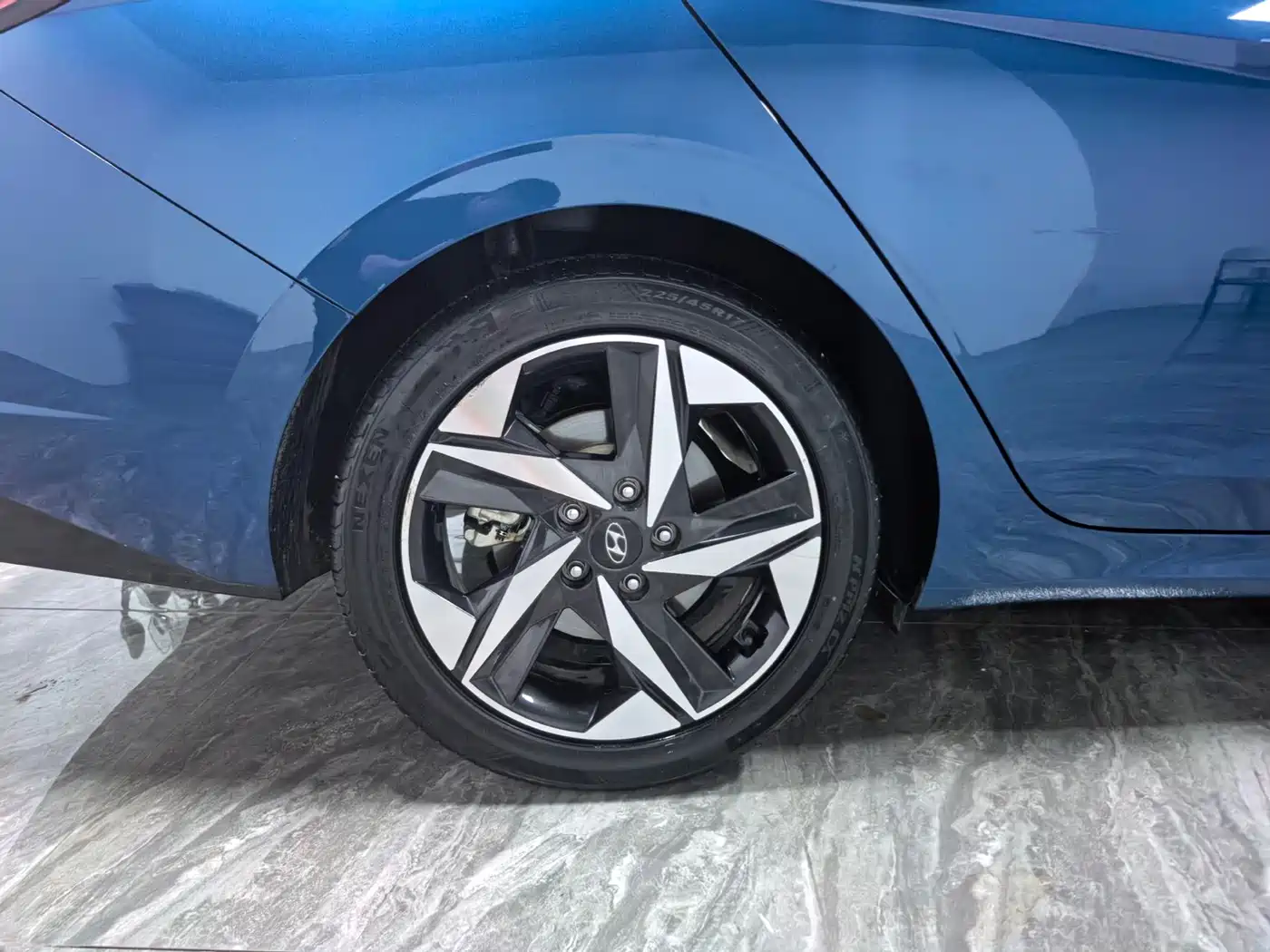 Hyundai Elantra 2021 Синий из Китая, фото 4