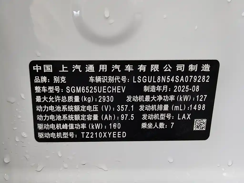 BUICK GL8 NEW ENERGY