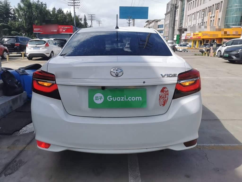Toyota Vios 1.5 л 2021 г. Белый, пробег 26100 км