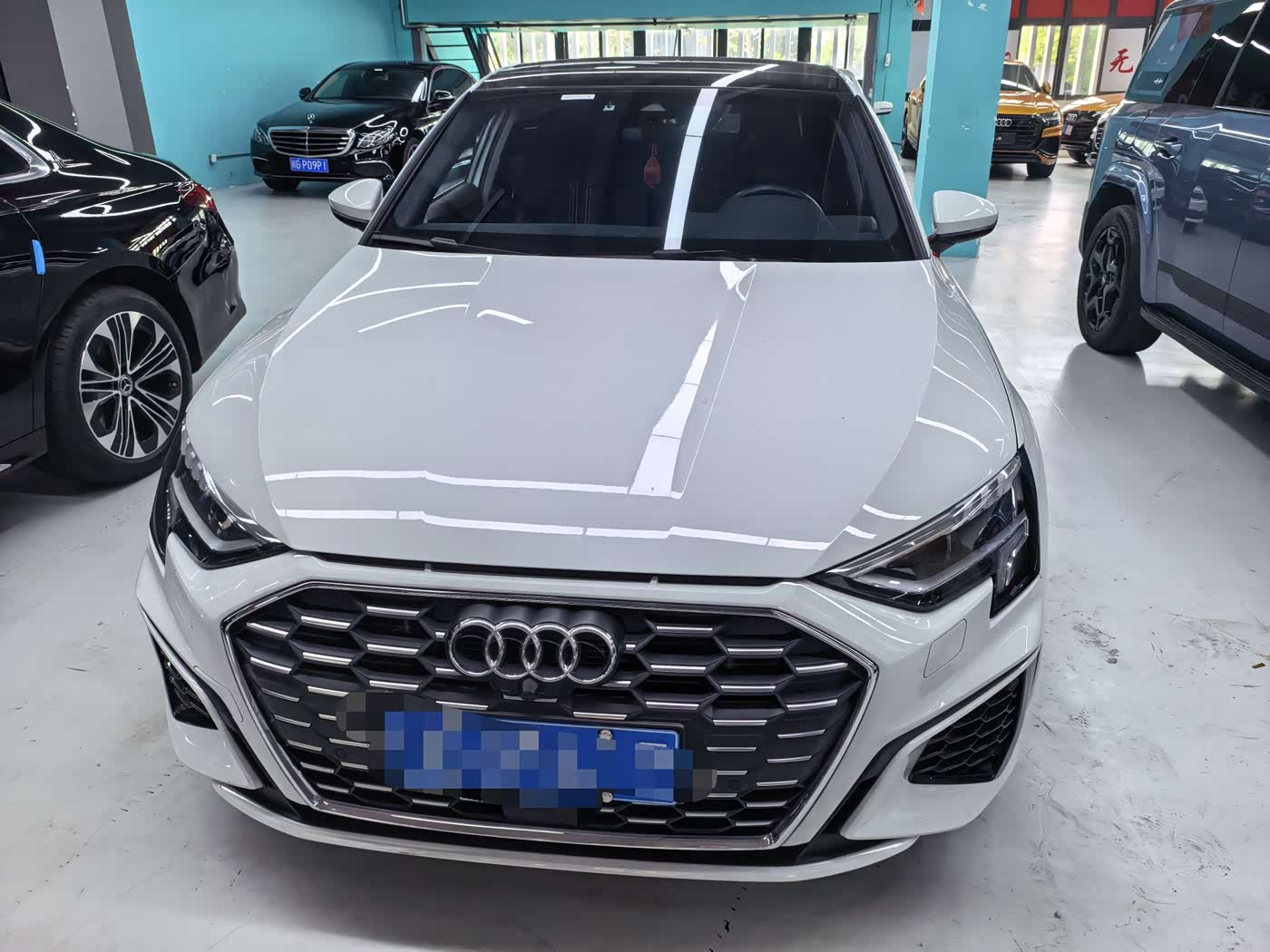 Audi A3 1.4 л 2022 г. Белый, пробег 20000 км
