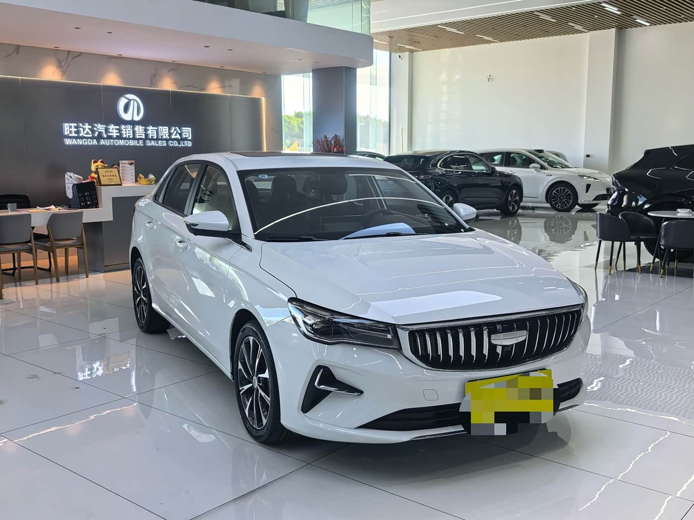 Geely Emgrand 1.5 л 2025 г. Белый, пробег 3200 км