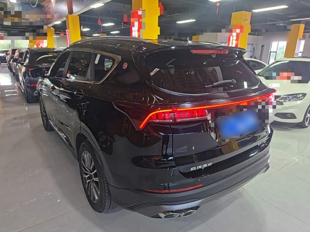 Jetour Jetour X70 PLUS 1.5 л 2023 г. Чёрный, пробег 22799 км