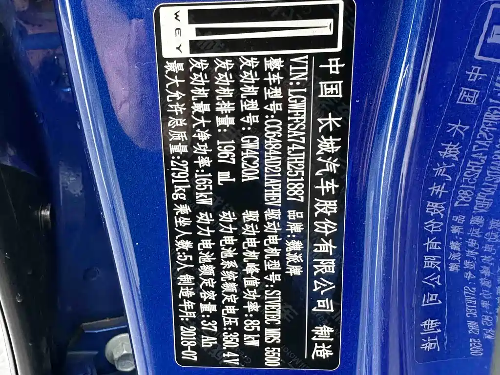 Wey Wey P8 — миниатюра 15