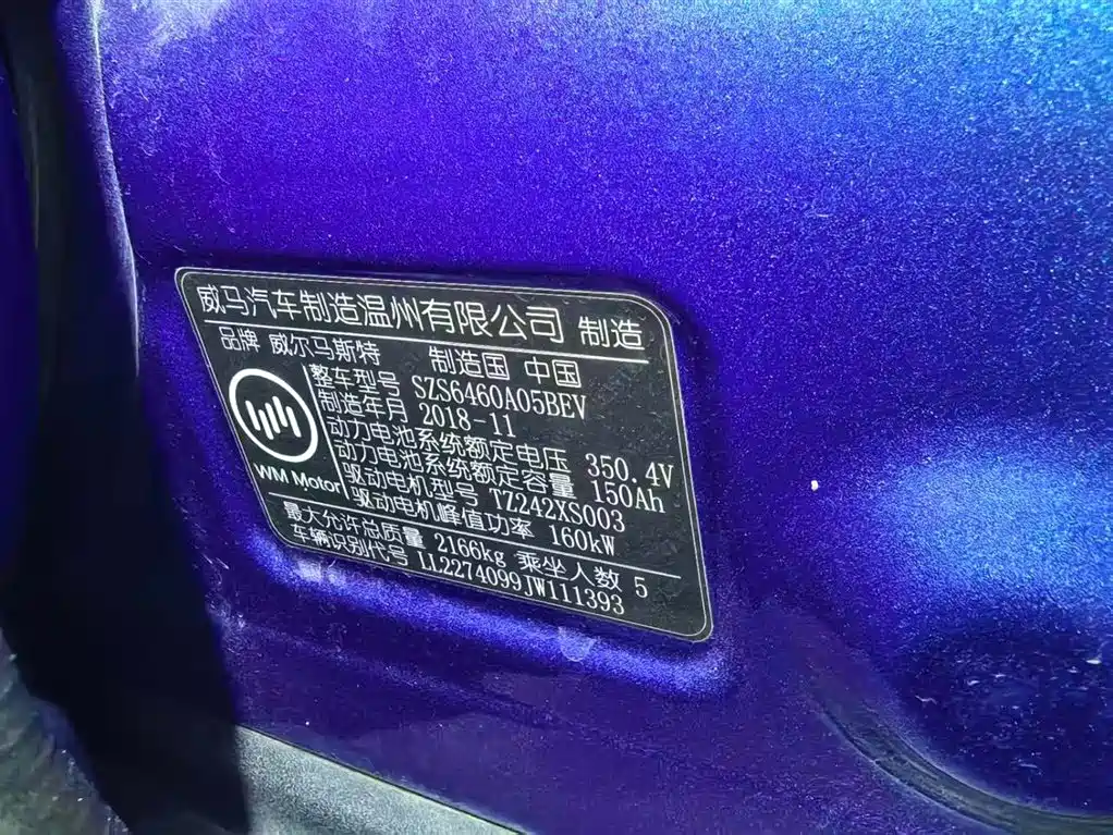 Weltmeister WEIMA EX5