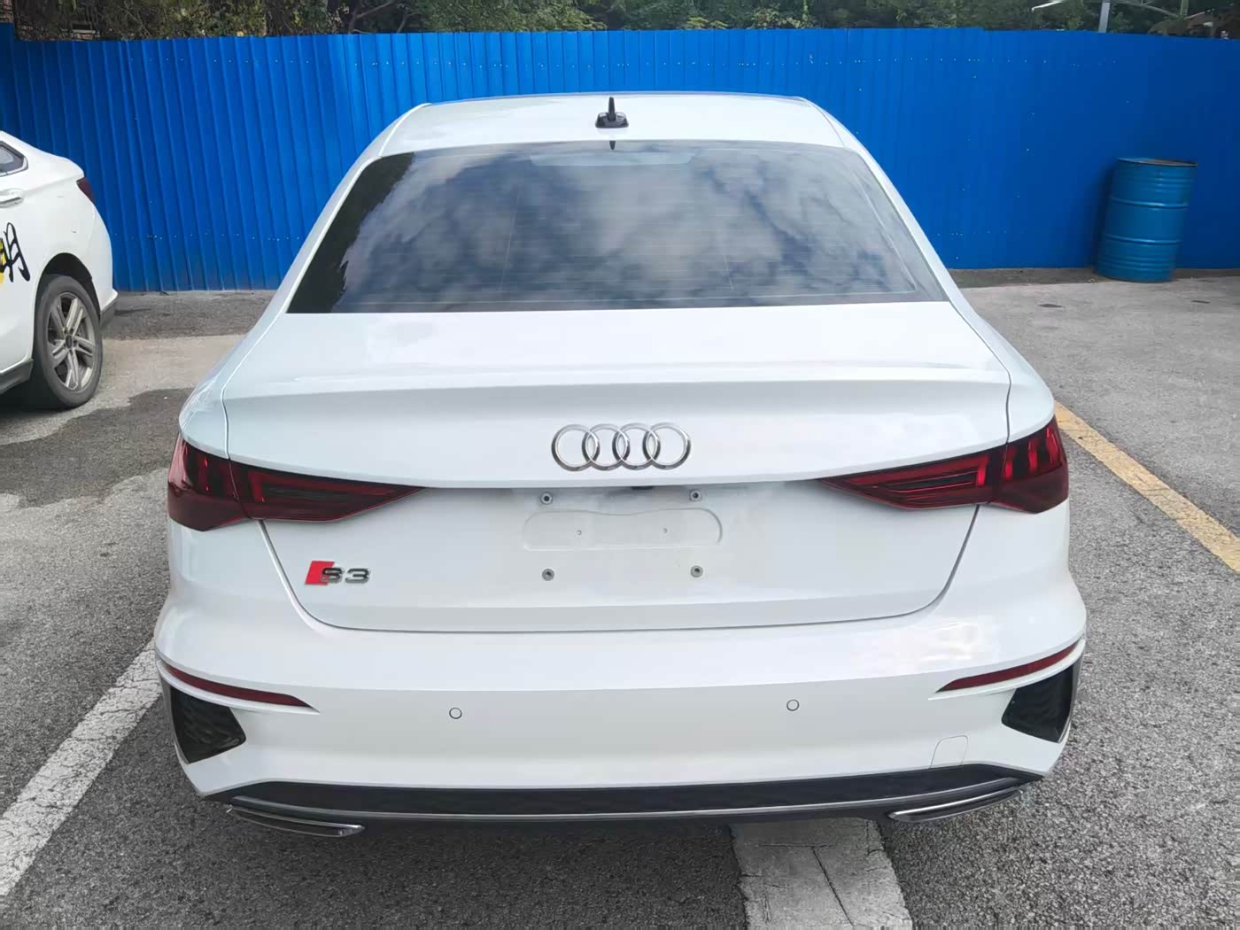 Audi A3 1.4 л 2025 г. Белый, пробег 8000 км