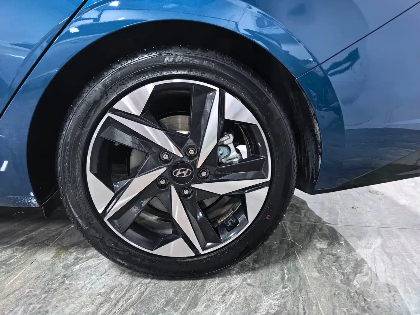 Hyundai Elantra 2021 Синий из Китая, фото 5