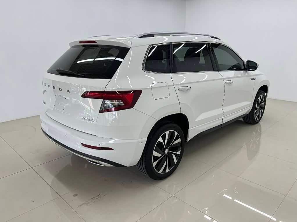 Skoda Karoq 1.4 л 2022 г. Белый, пробег 30000 км