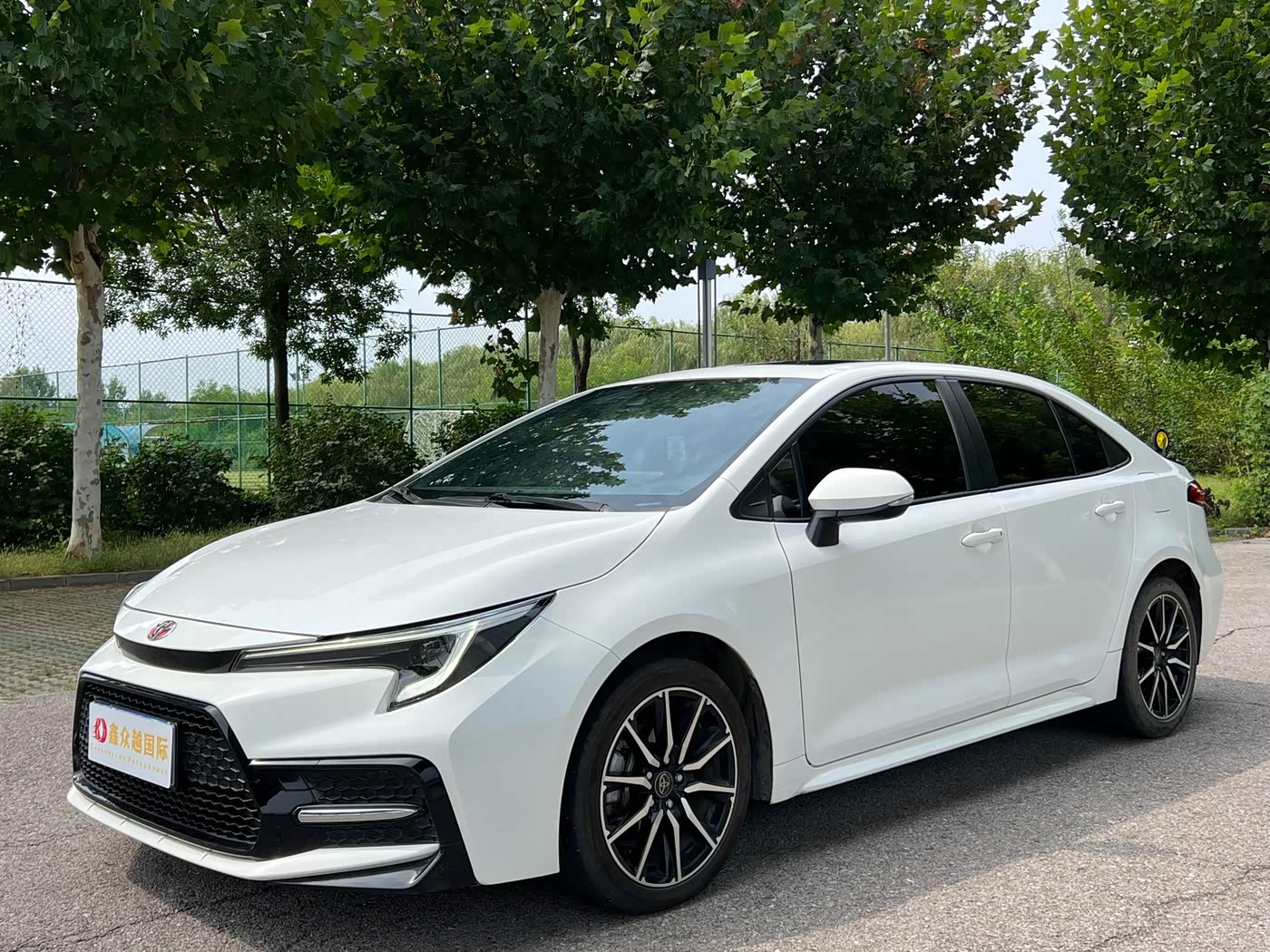 Toyota Levin 1.2 л 2023 г. Белый, пробег 30000 км