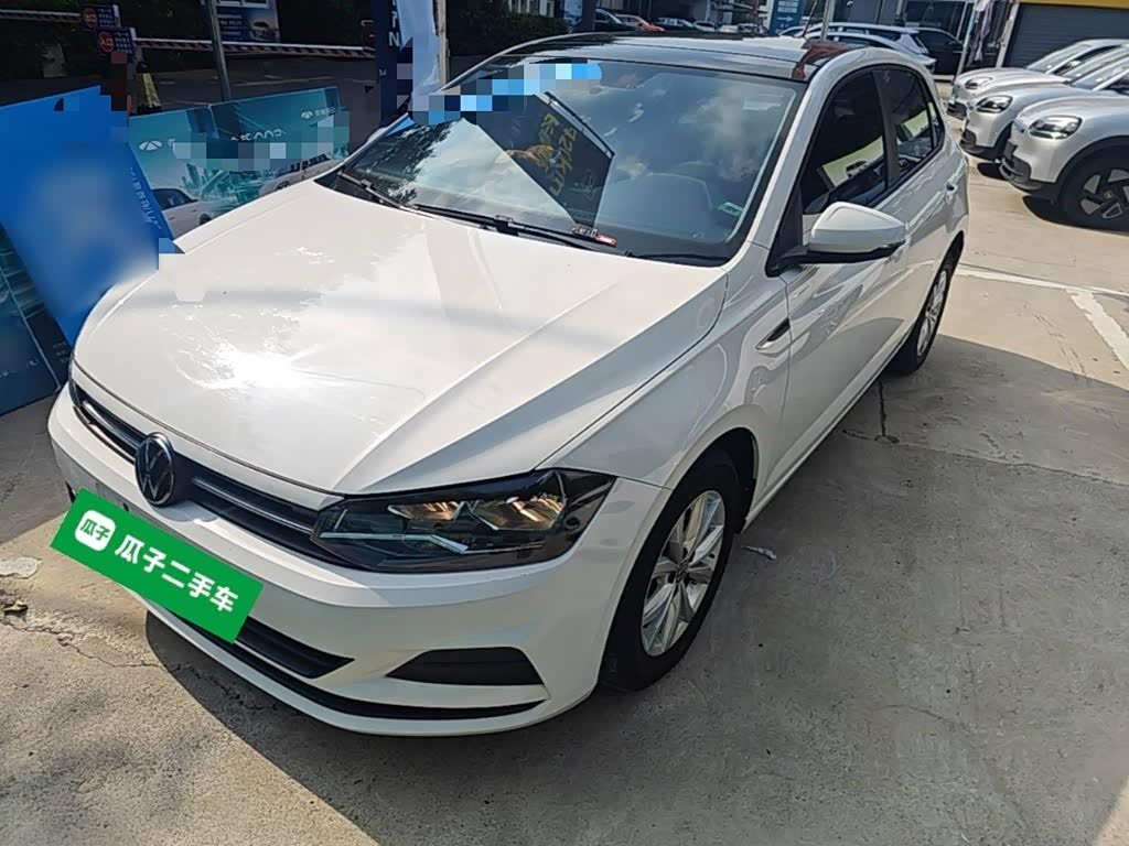 Volkswagen Polo 1.5 л 2022 г. Белый, пробег 24100 км