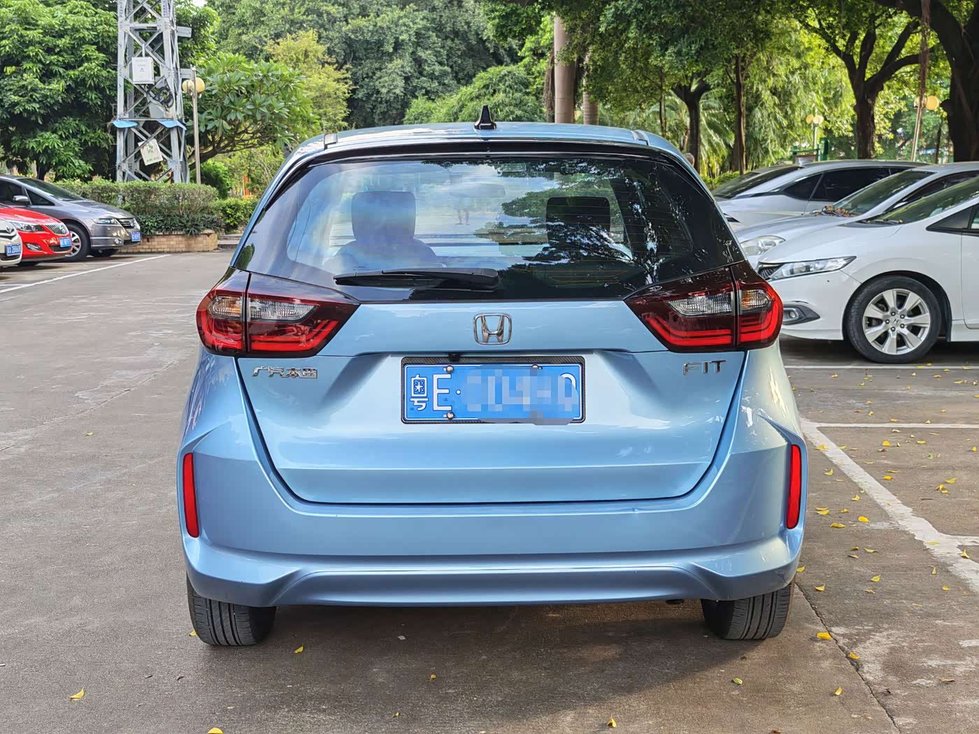 Honda Fit 1.5 л 2023 г. Голубой, пробег 26000 км