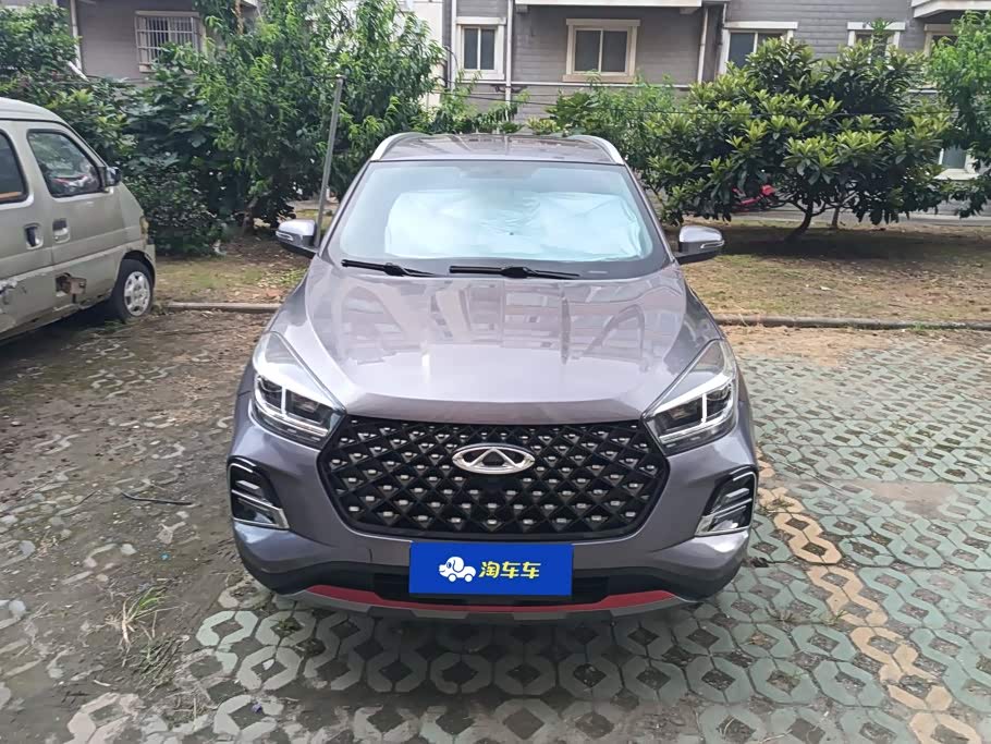 CHERY Tiggo 5x 1.5 л 2022 г. Серебристо-серый, пробег 11200 км
