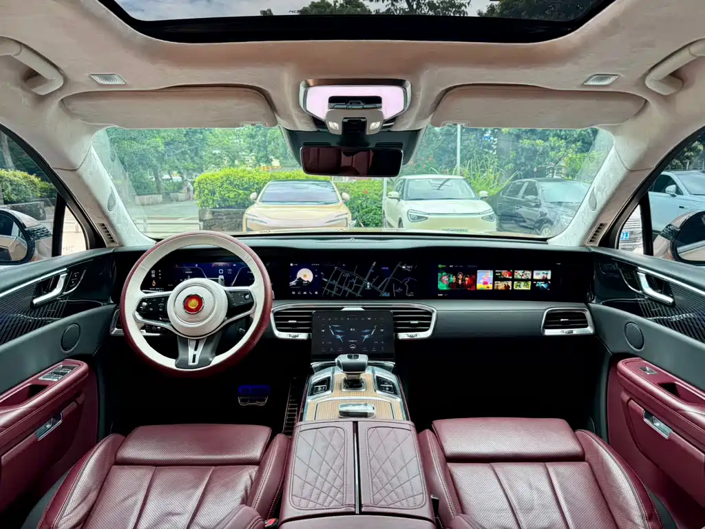 Hongqi E-HS9 2021 510km мест