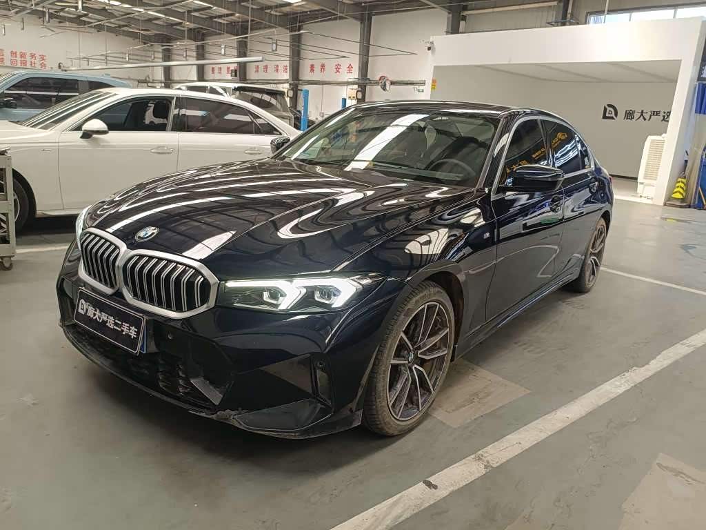 BMW 3 Series 2.0 л 2023 г. Чёрный, пробег 20500 км